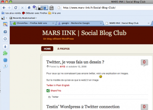 Google Chrome pour Mac Sous Firefox, avec Chromifox