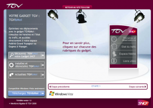 Widget TGV