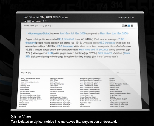 Webrends Analytics 9